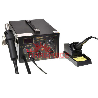 Термоповітряна паяльна станція 2/1 фен+паяльник YIHUA (DIOLUT) 852D+