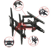 Кріплення (кронштейн) ART UX150 23"-60" для телевізора, монітора ТБ LED LCD OLED ПЛАЗМА настінне похило-поворотне регульоване VESA 50x50~400x400 мм 45 кг