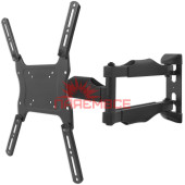 Крепление (кронштейн) LTC LXLCD115 26"-60" для телевизора, монитора TВ LED LCD OLED ПЛАЗМА настенное наклонно-поворотное регулируемое VESA 75x75~400x400 мм 30 кг