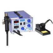 Термоповітряна паяльна станція 2/1 YIHUA (DIOLUT) 872D фен (термофен/паяльний фен) 24л/хв. компресор