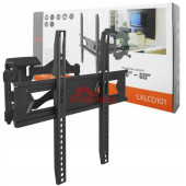 Крепление (кронштейн) LTC LXLCD101 26"-60" для телевизора, монитора TВ LED LCD OLED ПЛАЗМА настенное наклонно-поворотное регулируемое VESA 50x50~400x400 мм 35 кг