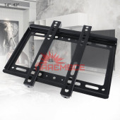 Крепление (кронштейн) V-STAR 5066 (V-1) 14"-42" для телевизора, монитора TВ LED LCD OLED ПЛАЗМА настенное фиксированное VESA 75x75~200x200 мм 25 кг