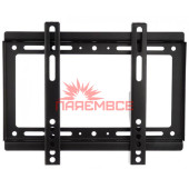 Крепление (кронштейн) V-STAR 5066 (V-1) 14"-42" для телевизора, монитора TВ LED LCD OLED ПЛАЗМА настенное фиксированное VESA 75x75~200x200 мм 25 кг