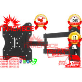 Крепление (кронштейн) GREELITE 4740 (CP302S) 14"-42" для телевизора, монитора TВ LED LCD OLED ПЛАЗМА настенное наклонно-поворотное регулируемое VESA 50x50~200x200 мм 35 кг