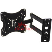 Крепление (кронштейн) GREELITE 4740 (CP302S) 14"-42" для телевизора, монитора TВ LED LCD OLED ПЛАЗМА настенное наклонно-поворотное регулируемое VESA 50x50~200x200 мм 35 кг