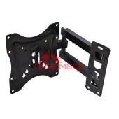 Кріплення (кронштейн) HOME DESIGN 6896 (HDL-117B-2) 14"-55" для телевізора, монітора ТБ LED LCD OLED ПЛАЗМА настінне похило-поворотне регульоване VESA 50x50~400x400 мм 50 кг