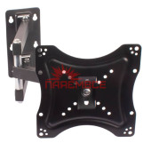 Кріплення (кронштейн) HOME DESIGN 6896 (HDL-117B-2) 14"-55" для телевізора, монітора ТБ LED LCD OLED ПЛАЗМА настінне похило-поворотне регульоване VESA 50x50~400x400 мм 50 кг