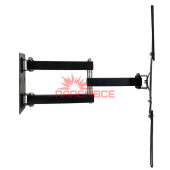 Кріплення (кронштейн) HOME DESIGN 6896 (HDL-117B-2) 14"-55" для телевізора, монітора ТБ LED LCD OLED ПЛАЗМА настінне похило-поворотне регульоване VESA 50x50~400x400 мм 50 кг