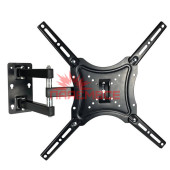 Кріплення (кронштейн) HOME DESIGN 6896 (HDL-117B-2) 14"-55" для телевізора, монітора ТБ LED LCD OLED ПЛАЗМА настінне похило-поворотне регульоване VESA 50x50~400x400 мм 50 кг