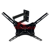 Кріплення (кронштейн) HOME DESIGN 6896 (HDL-117B-2) 14"-55" для телевізора, монітора ТБ LED LCD OLED ПЛАЗМА настінне похило-поворотне регульоване VESA 50x50~400x400 мм 50 кг