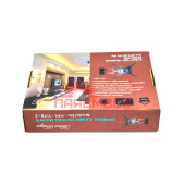 Кріплення (кронштейн) HOME DESIGN 6896 (HDL-117B-2) 14"-55" для телевізора, монітора ТБ LED LCD OLED ПЛАЗМА настінне похило-поворотне регульоване VESA 50x50~400x400 мм 50 кг