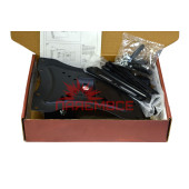 Кріплення (кронштейн) HOME DESIGN 6896 (HDL-117B-2) 14"-55" для телевізора, монітора ТБ LED LCD OLED ПЛАЗМА настінне похило-поворотне регульоване VESA 50x50~400x400 мм 50 кг