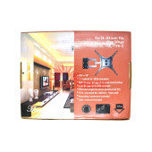 Кріплення (кронштейн) HOME DESIGN 6896 (HDL-117B-2) 14"-55" для телевізора, монітора ТБ LED LCD OLED ПЛАЗМА настінне похило-поворотне регульоване VESA 50x50~400x400 мм 50 кг