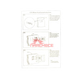 Кріплення (кронштейн) HOME DESIGN 6896 (HDL-117B-2) 14"-55" для телевізора, монітора ТБ LED LCD OLED ПЛАЗМА настінне похило-поворотне регульоване VESA 50x50~400x400 мм 50 кг