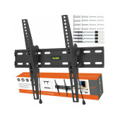 Крепление (кронштейн) LTC LXLCD88 23"-60" для телевизора, монитора TВ LED LCD OLED ПЛАЗМА настенное наклонное VESA 75x75~400x400 мм 40 кг