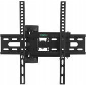 Крепление (кронштейн) LTC LXLCD163 23"-32" для телевизора, монитора TВ LED LCD OLED ПЛАЗМА настенное наклонно-поворотное регулируемое VESA 75x75~400x400 мм 15 кг