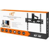 Крепление (кронштейн) LTC LXLCD163 23"-32" для телевизора, монитора TВ LED LCD OLED ПЛАЗМА настенное наклонно-поворотное регулируемое VESA 75x75~400x400 мм 15 кг