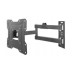 Кріплення (кронштейн) LTC LXLCD105 17"-43" для телевізора, монітора ТБ LED LCD OLED ПЛАЗМА настінне похило-поворотне регульоване VESA 75x75~200x200 мм 25 кг