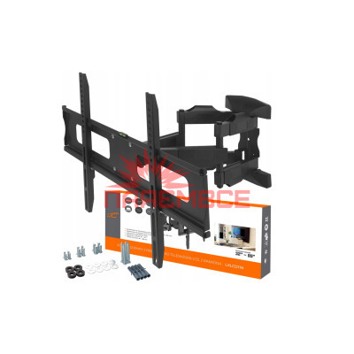 Кріплення (кронштейн) LTC LXLCD116 32"-85" для телевізора, монітора ТБ LED LCD OLED ПЛАЗМА настінне похило-поворотне регульоване VESA 75x75~600x400 мм 50 кг