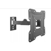 Крепление (кронштейн) LTC LXLCD106 17"-43" для телевизора, монитора TВ LED LCD OLED ПЛАЗМА настенное наклонно-поворотное регулируемое VESA 75x75~200x200 мм 25 кг