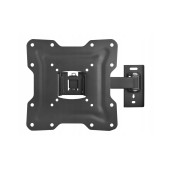 Крепление (кронштейн) LTC LXLCD106 17"-43" для телевизора, монитора TВ LED LCD OLED ПЛАЗМА настенное наклонно-поворотное регулируемое VESA 75x75~200x200 мм 25 кг