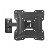 Крепление (кронштейн) LTC LXLCD106 17"-43" для телевизора, монитора TВ LED LCD OLED ПЛАЗМА настенное наклонно-поворотное регулируемое VESA 75x75~200x200 мм 25 кг