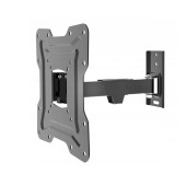 Крепление (кронштейн) LTC LXLCD106 17"-43" для телевизора, монитора TВ LED LCD OLED ПЛАЗМА настенное наклонно-поворотное регулируемое VESA 75x75~200x200 мм 25 кг