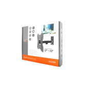 Крепление (кронштейн) LTC LXLCD106 17"-43" для телевизора, монитора TВ LED LCD OLED ПЛАЗМА настенное наклонно-поворотное регулируемое VESA 75x75~200x200 мм 25 кг