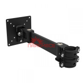 Кріплення (кронштейн) КВАДО К-111 14"-23" для телевізора, монітора ТБ LED LCD OLED ПЛАЗМА настінне похило-поворотне VESA 50x50~100x100 мм 17 кг