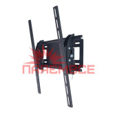 Крепление (кронштейн) КВАДО К-51 30"-65" для телевизора, монитора TВ LED LCD OLED ПЛАЗМА настенное наклонное VESA 100x100~400x400 мм 45 кг