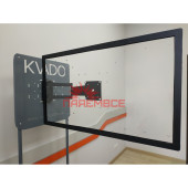 Кріплення (кронштейн) КВАДО К-123 14"-23" для телевізора, монітора ТБ LED LCD OLED ПЛАЗМА настінне похило-поворотне VESA 50x50~100x100 мм 7 кг