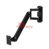 Кріплення (кронштейн) КВАДО К-123 14"-23" для телевізора, монітора ТБ LED LCD OLED ПЛАЗМА настінне похило-поворотне VESA 50x50~100x100 мм 7 кг