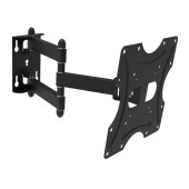 Крепление (кронштейн) КВАДО К-342А 32"-55" для телевизора, монитора TВ LED LCD OLED ПЛАЗМА настенное наклонно-поворотное регулируемое VESA 50x50~200x200 мм 25 кг