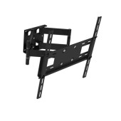 Крепление (кронштейн) КВАДО К-253 32"-55" для телевизора, монитора TВ LED LCD OLED ПЛАЗМА настенное наклонно-поворотное регулируемое VESA 50x50~200x200 мм 30 кг