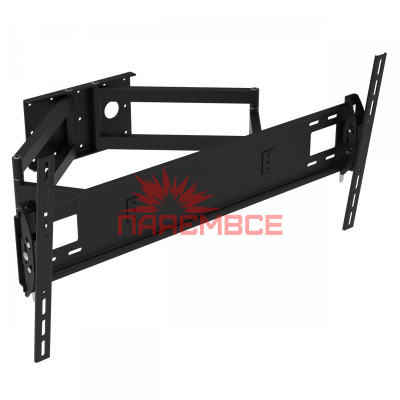 Крепление (кронштейн) КВАДО К-68 32"-55" для телевизора, монитора TВ LED LCD OLED ПЛАЗМА настенное наклонно-поворотное регулируемое VESA 50x50~200x200 мм 30 кг