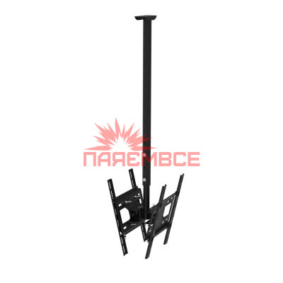 Кріплення (кронштейн) КВАДО К-82 32"-65" для телевізора, монітора ТБ LED LCD OLED ПЛАЗМА стельове похило-поворотне регульоване VESA 75~600/400 мм 25 кг