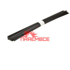100 грам mix PP/EPDM/T15 чорний. Прутки (електроди) (стержні) PP/EPDM/T15 (PP/EPDM+T15) (PP/EPDM-T15) (ПП/ЕПДМ/Т15) (з Тальком 15%) для паяння/зварювання/ремонту пластику (пластмас) Авто Мото