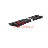 50 грам трикутник PP/EPDM чорний. Прутки (електроди) (стержні) PP/EPDM (PP+EPDM) (PP-EPDM) (ПП/ЕПДМ) для паяння/зварювання/ремонту пластику (пластмас) Авто Мото