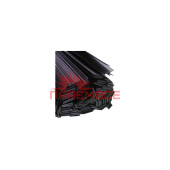 100 грам пластина PP/EPDM чорний. Прутки (електроди) (стержні) PP/EPDM (PP+EPDM) (PP-EPDM) (ПП/ЕПДМ) для паяння/зварювання/ремонту пластику (пластмас) Авто Мото