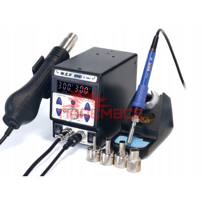 Термоповітряна паяльна станція 2/1 W. E. P 899D-II