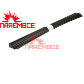 1 кілограм треугольник PP/EPDM/TD5 черный. Прутки (электроды) (стержни) PP/EPDM/TD5 (PP/EPDM+TD5) (PP/EPDM-TD5) (ПП/ЭПДМ/ТД5) (с Тальком и Диеном 5%) для пайки/сварки/ремонта пластика (пластмасс) Авто Мото