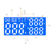 Термоповітряна паяльна станція 2/1 фен + вакуумне захоплення W. E. P 993D+