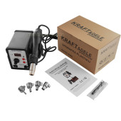 Термоповітряна паяльна станція 1/1 KRAFT&DELE 858D (KD852), фен (термофен/паяльний фен)