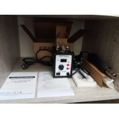 Термоповітряна паяльна станція 1/1 KRAFT&DELE 858D (KD852), фен (термофен/паяльний фен)