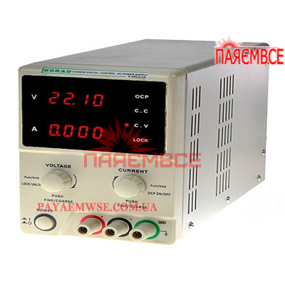Лабораторний блок живлення KORAD KD3005D