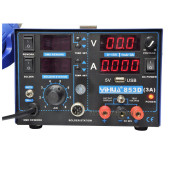 Термоповітряна паяльна станція 3/1 YIHUA (DIOLUT) 853D3A USB фен+паяльник+лабораторний блок живлення