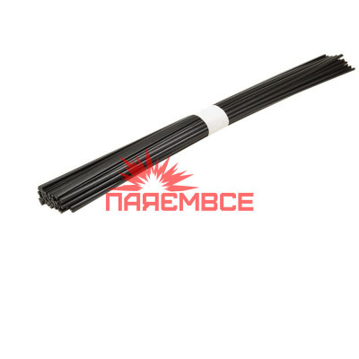 100 грам трикутник PP/EPM/T10 чорний. Прутки (електроди) (стержні) PP/EPM/T10 (PP/EPM+T10) (PP/EPM-T10) (ПП/ЕПМ/Т10) (з Тальком 10%) для паяння/зварювання/ремонту пластику (пластмас) Авто Мото