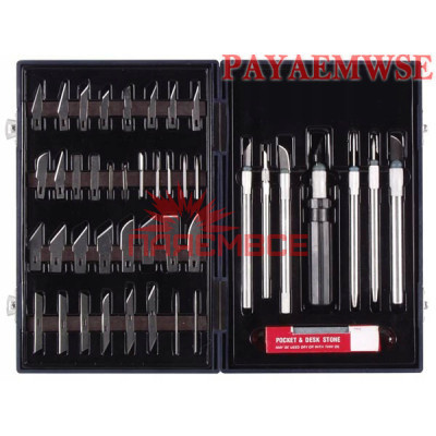 Набір професійних універсальних скальпелів VELLEMAN VTK6N 53 ШТ + КЕЙС