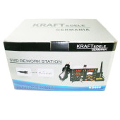 Термоповітряна паяльна станція 3/1 KRAFT&DELE 853D (KD855) фен+паяльник+лабораторний блок живлення