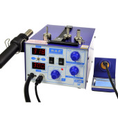 Термоповітряна паяльна станція 2/1 W. E. P 872D+